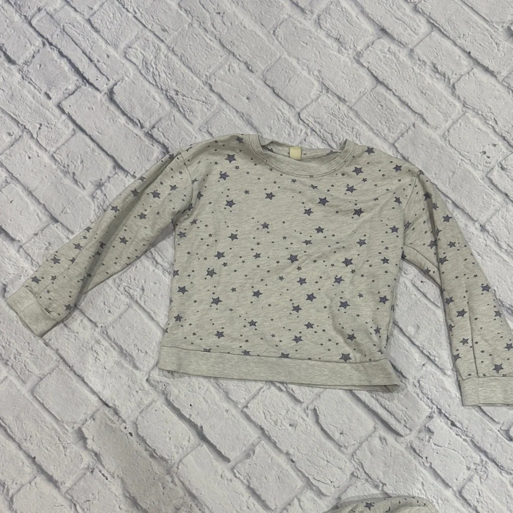 Starry Gray Kids Pajamas